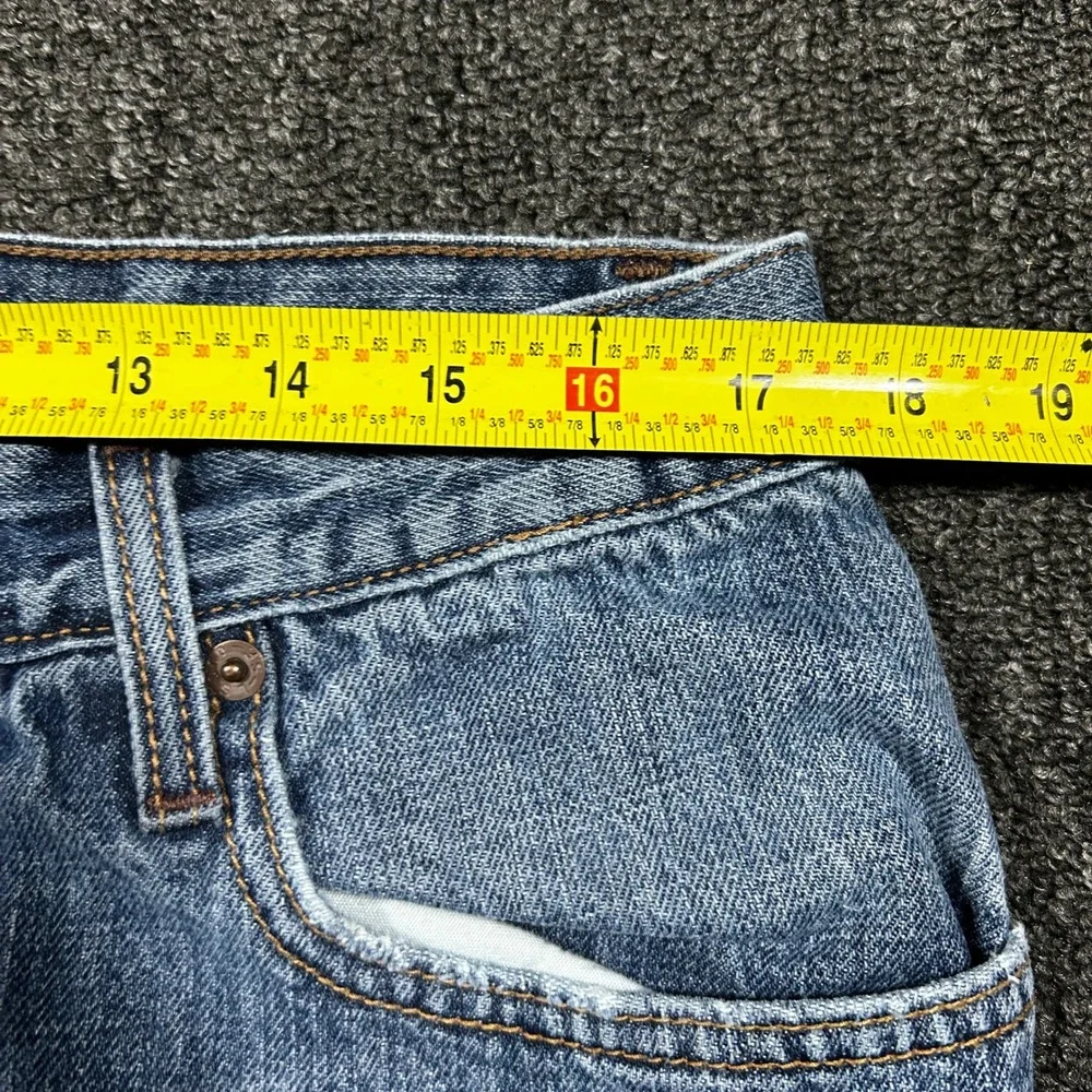 Levis 569 Loose Straight Jeans Mens 36x32 Blue Excellent Medium Wash Baggy Denim